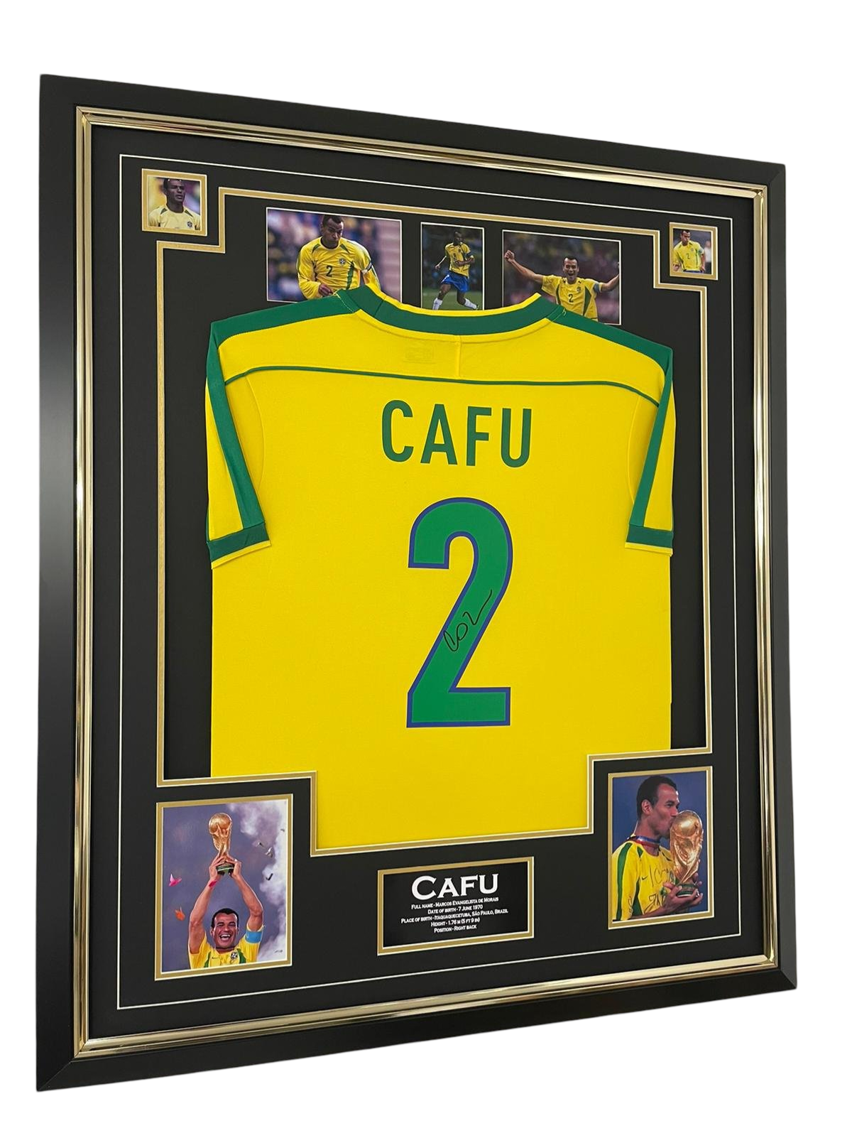 cafu signed shirt