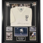 jimy greaves signed shirt framed