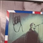 liam gallagher signed photo oasis