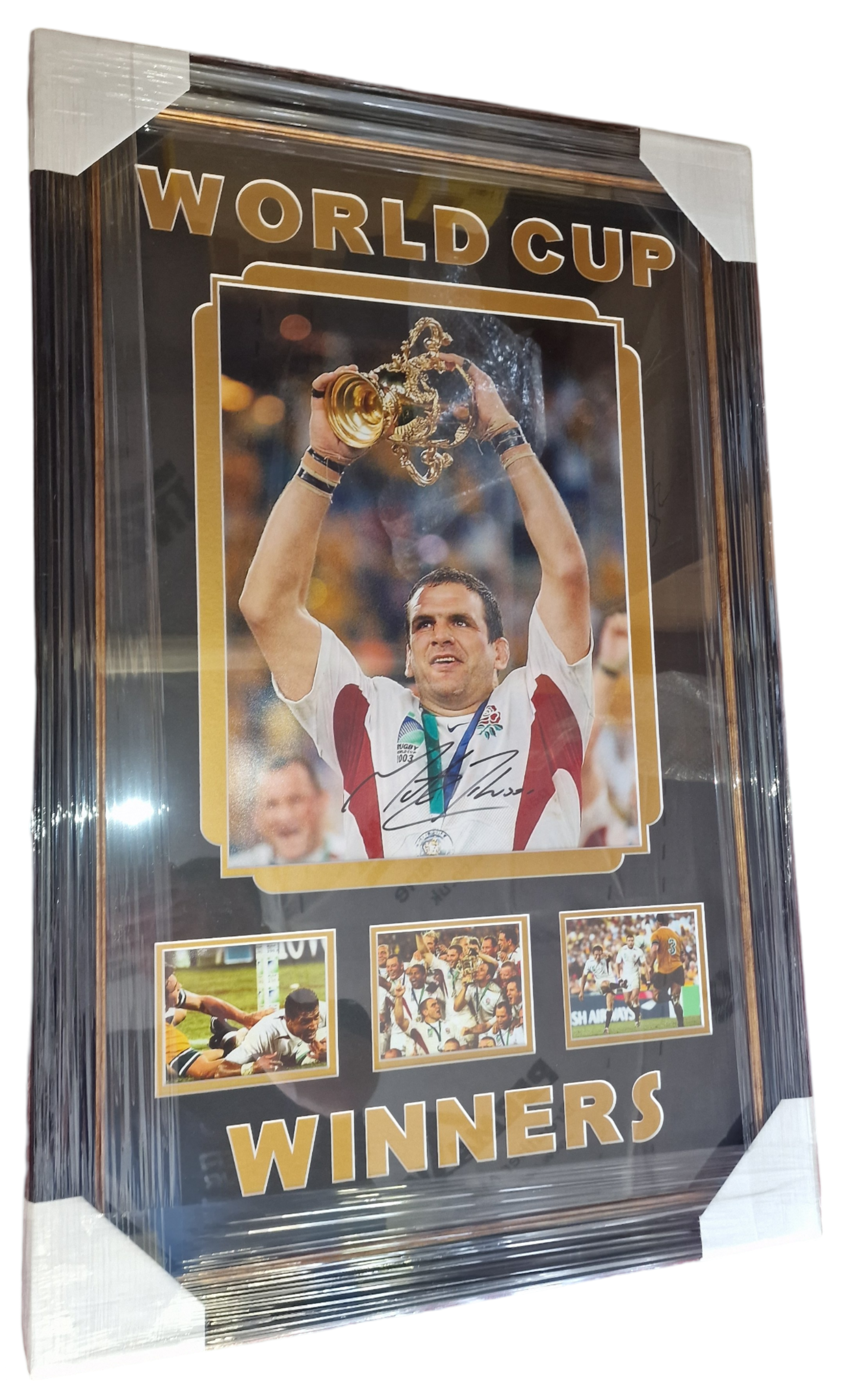 martin johnson signed pictyre