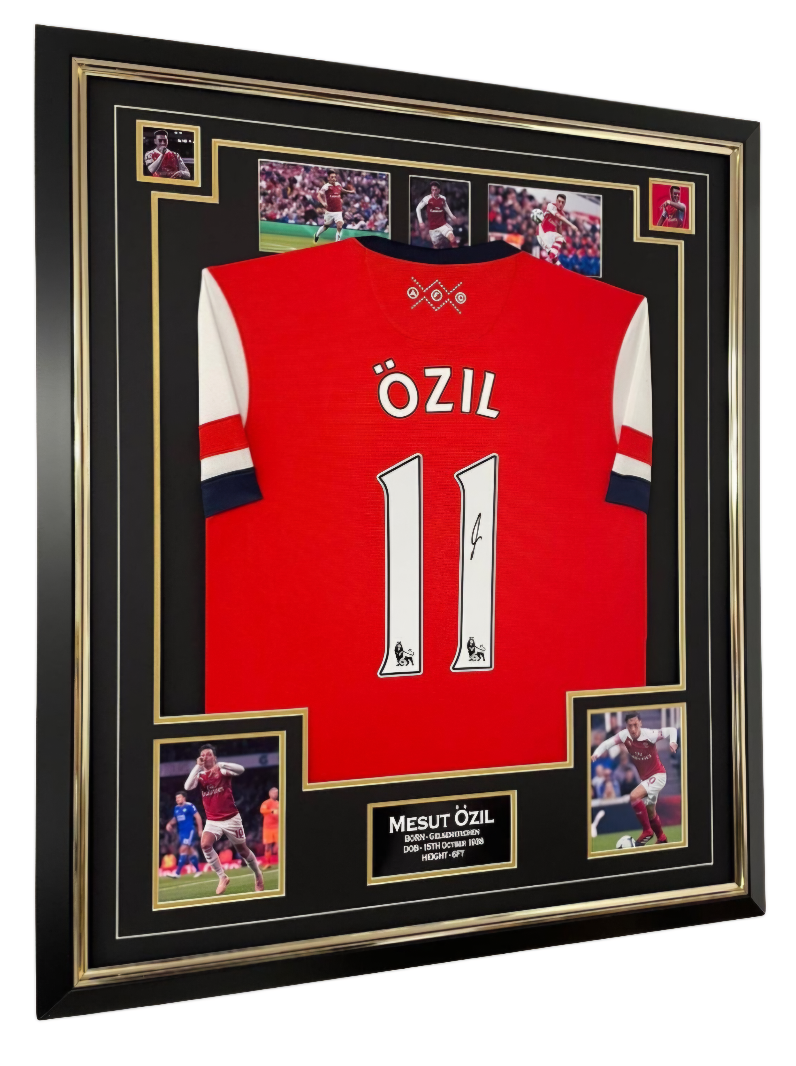 mesut ozil signed shirt