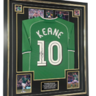 robbie keane signed jersey ireland legend