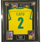 signed cafu jersey brazail