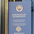 KEVIN SE BRUYNE CLUB CERTIFICATE