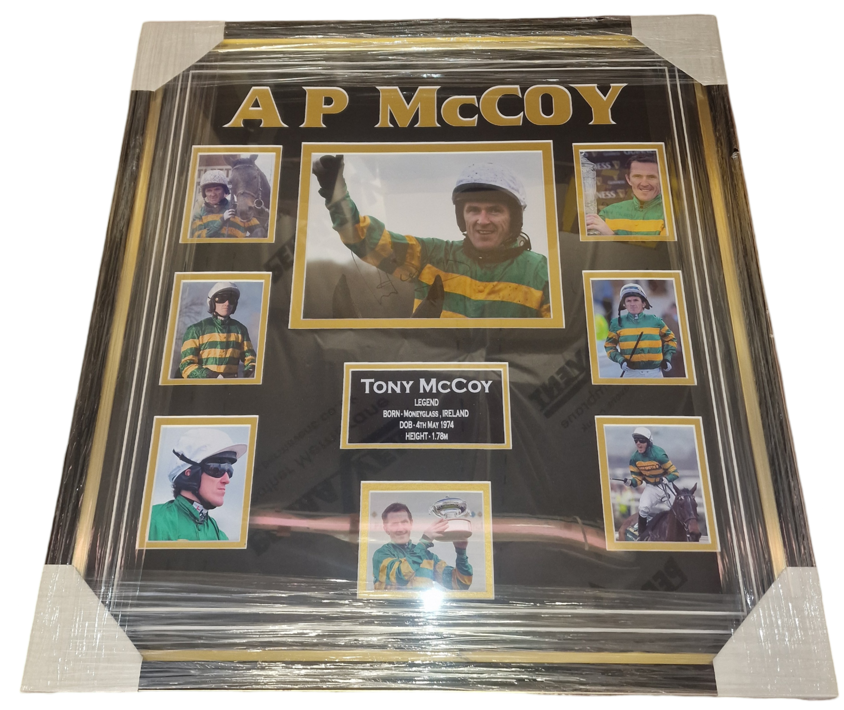 ap mccoy signed photograph