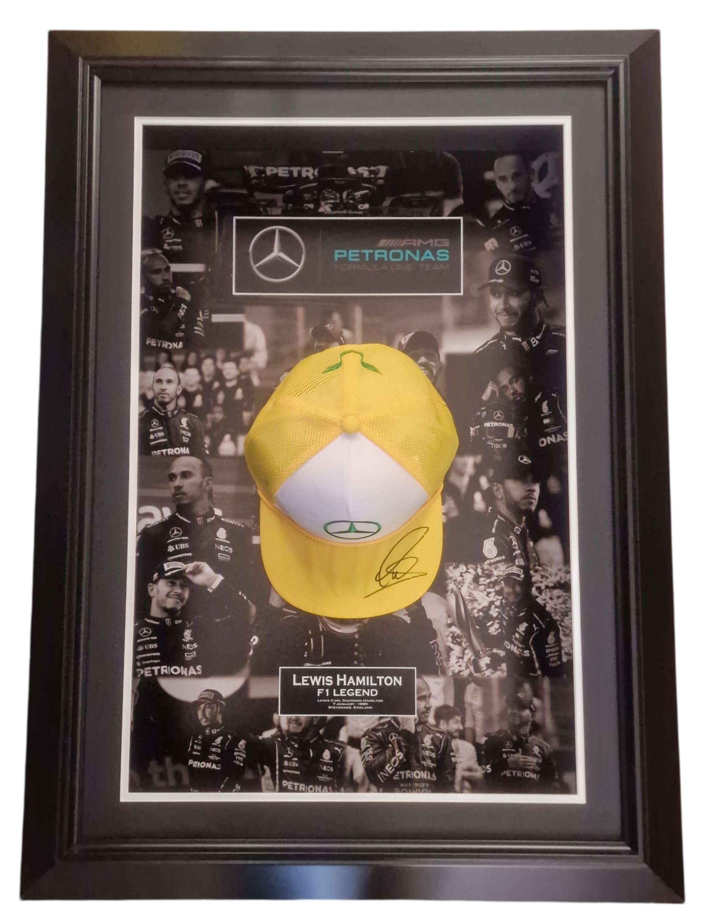 lewis hamilton signed cap