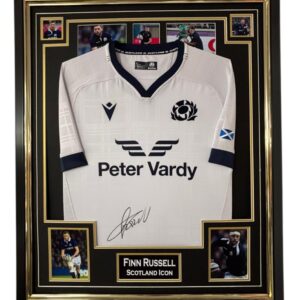 Finn Russell Signed Scotland Rugby Shirt