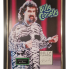 framed billy connolly sidplay with photograph