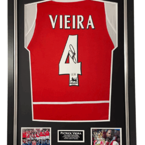 payrick vieira signed shirt invincible