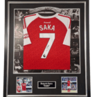 saka signed jersey