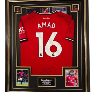 Amad Dialo of United Signed Shirt