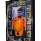 lando norris signed baseball cap