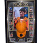 lando norris signed cap