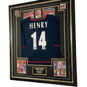2003 2004 THIERRY HENRY SIGNED SHIRT