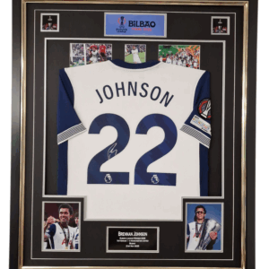 2025 europa signed brennan johnson signed shirt