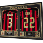 KAKA AND MALDINI SIGNED SHIRTS