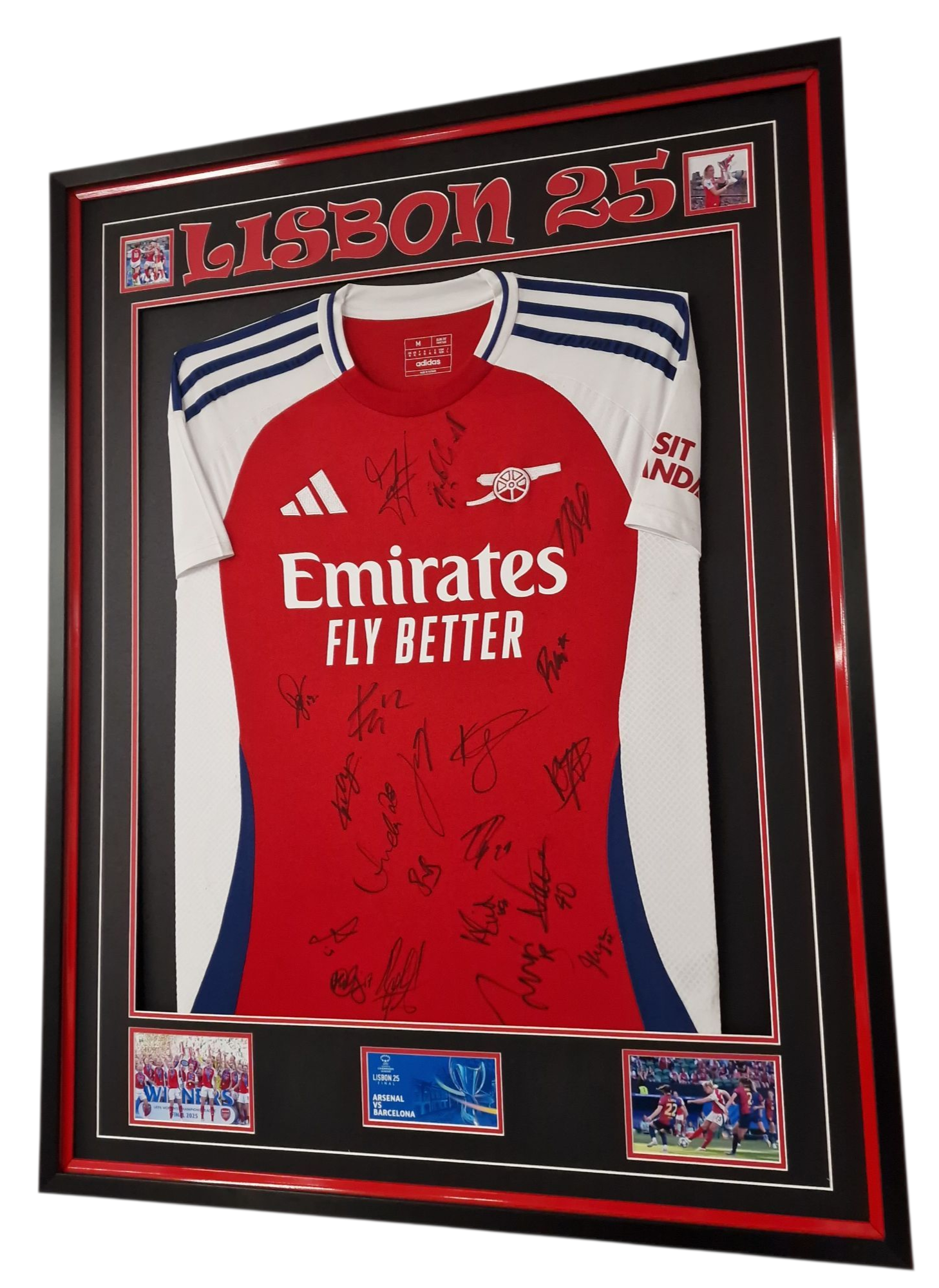 LADIES SIGNED SHIRT 2025 WINNERS LISBON
