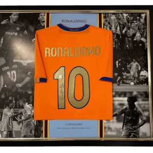 RONALDINHO SIGNED JERSEY BECKETT
