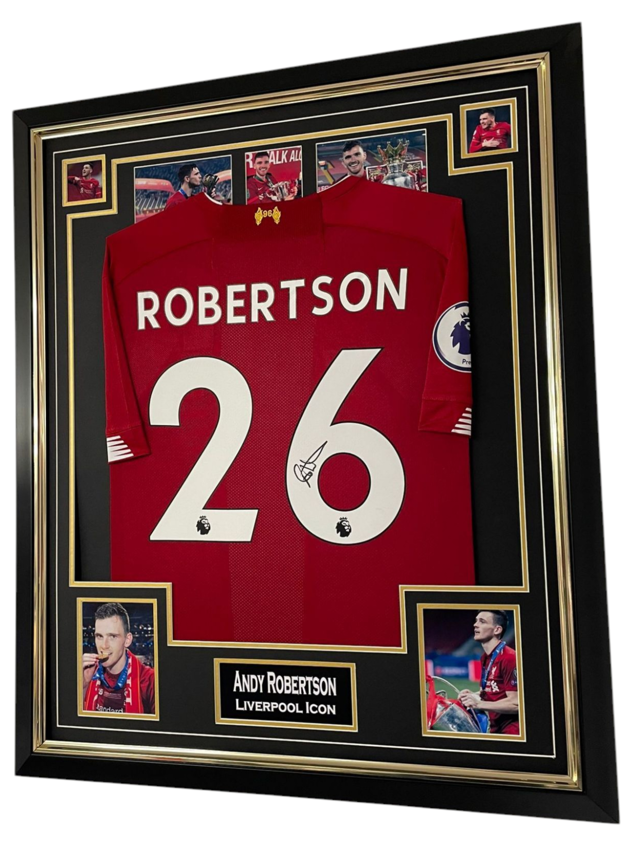andy robertson signed shirt