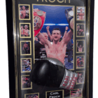 froch signed boxing glove
