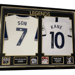 harry kane and son signed jersey