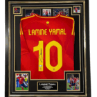 lamine yamal signed shirt