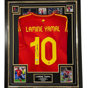 lamine yamal signed shirt