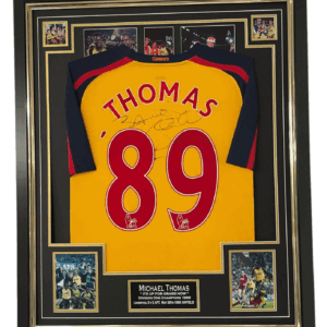 michael thomas signed shirt 1989