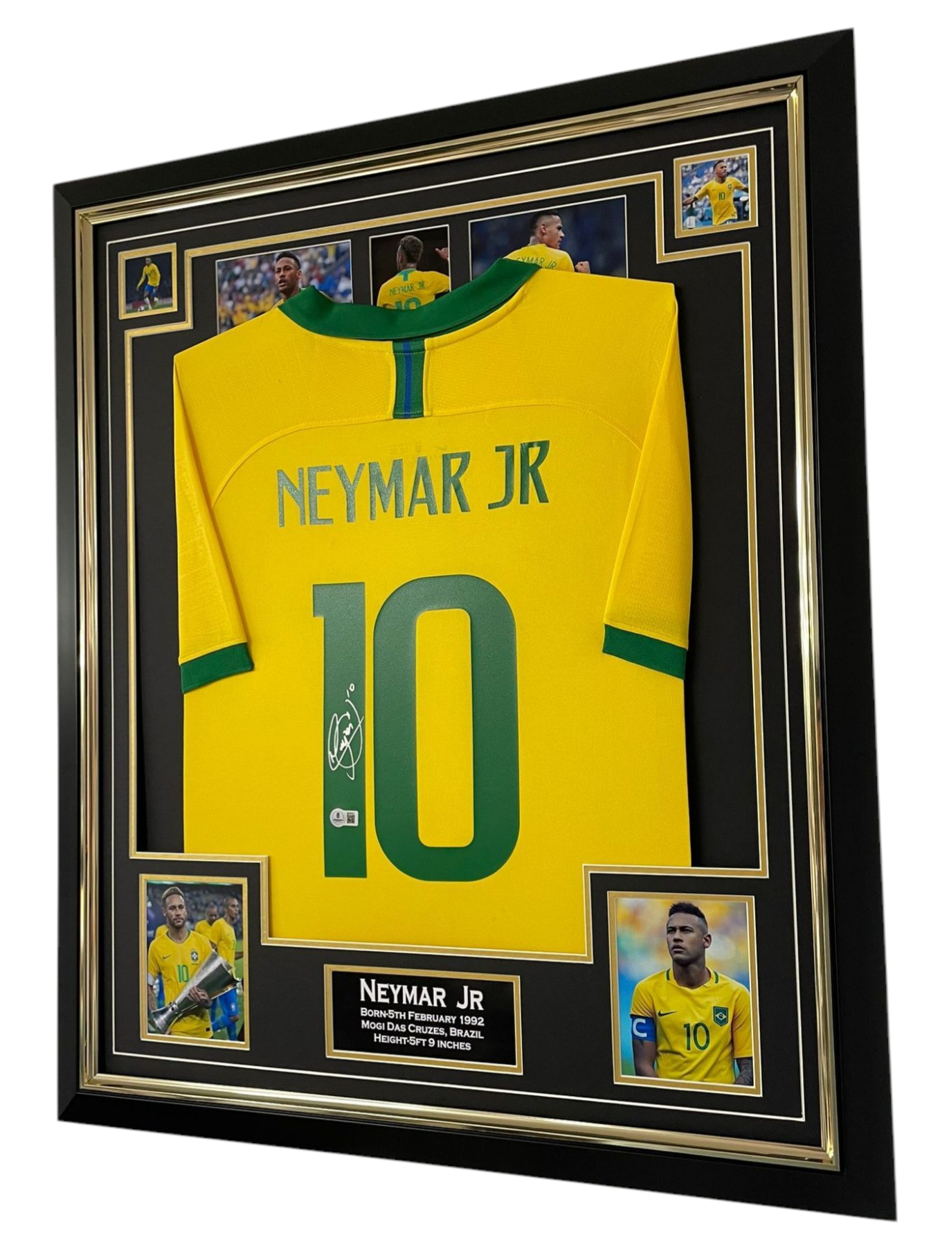 neymar signed shirt