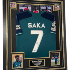 saka signed jersey