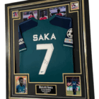 saka signed shirt