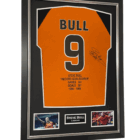 steve bull signed shirt autograph