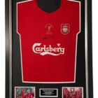 steven gerrard signed shirt jersey