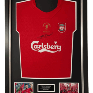 steven gerrard signed shirt jersey