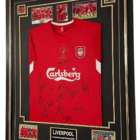 2005 LIVERPOOL CHAMPIONS SUGNED SHIRT