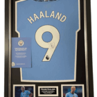 HAALAND SIGNED JERSEY