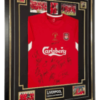 LIVERPOOL 205 SIGNED JERSEY CHAMPIONS