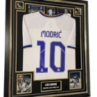 LUCA MODRIC SIGNED SHIRT MADRID