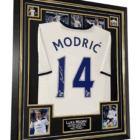 Luka Modric Signed shirt FRAMED