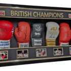 british heavyweight champions signed gloves