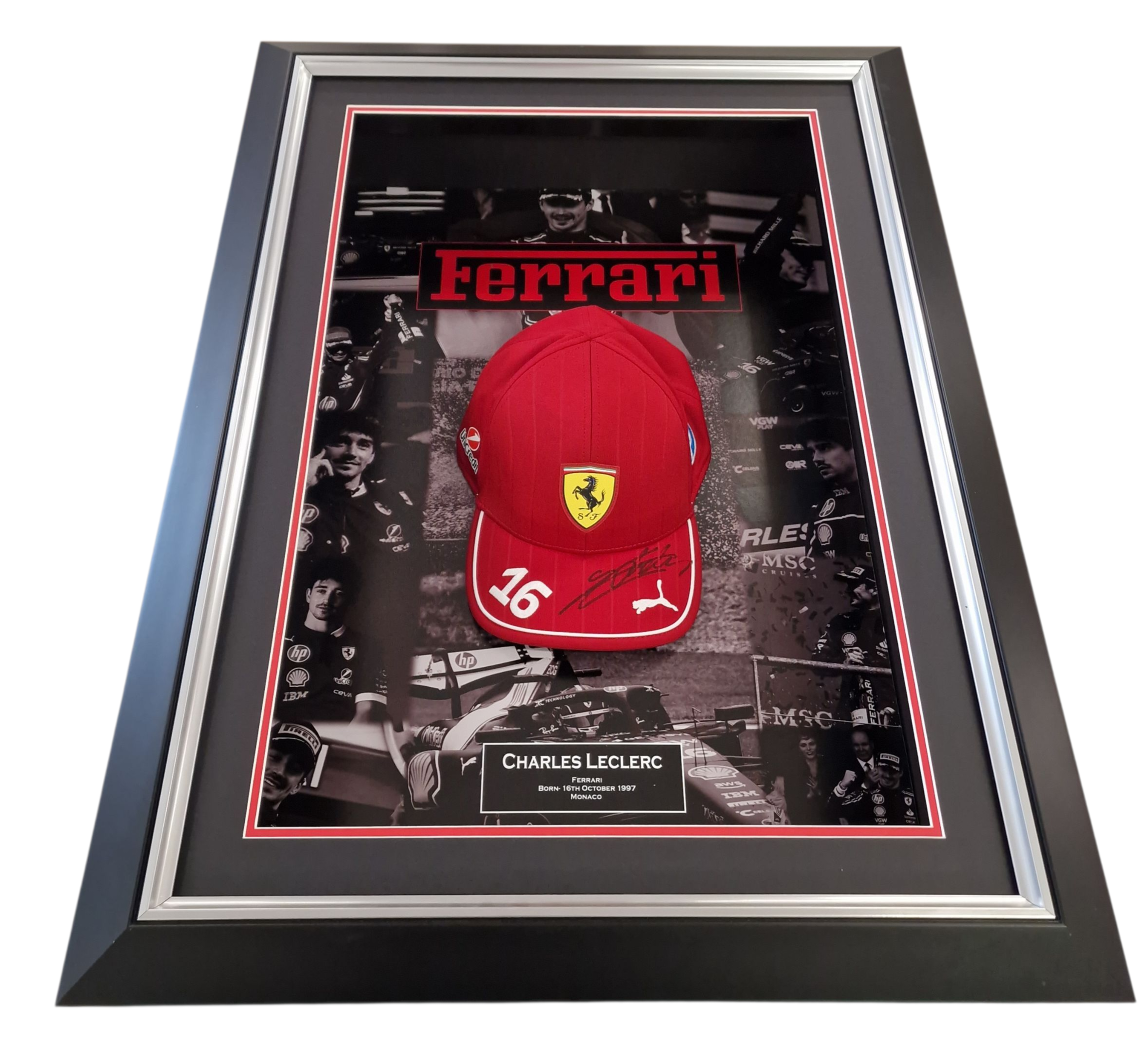 charles lecerc signed hat