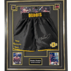 daniel dubois signed boxing shorts