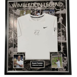 federer signed shirt