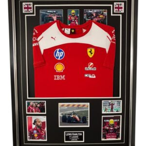 Lewis Hamilton Signed photo with Shirt