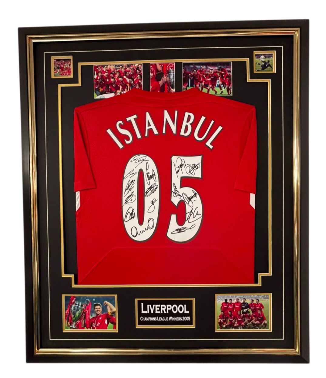 liverpool signed shirt 2005 istanbul