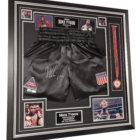 mike tyson signed shorts