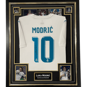 modric signed shirt