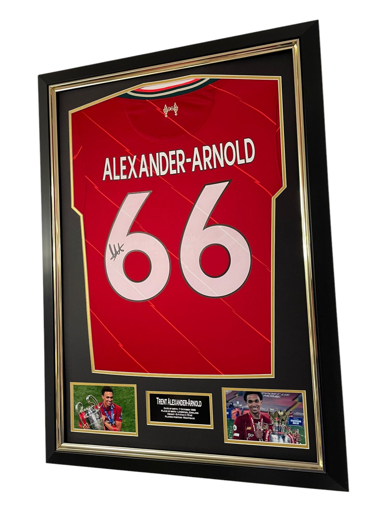 trent signed shirt