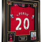 van persie signed jersey