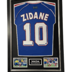 zinedine zidane signed jersey